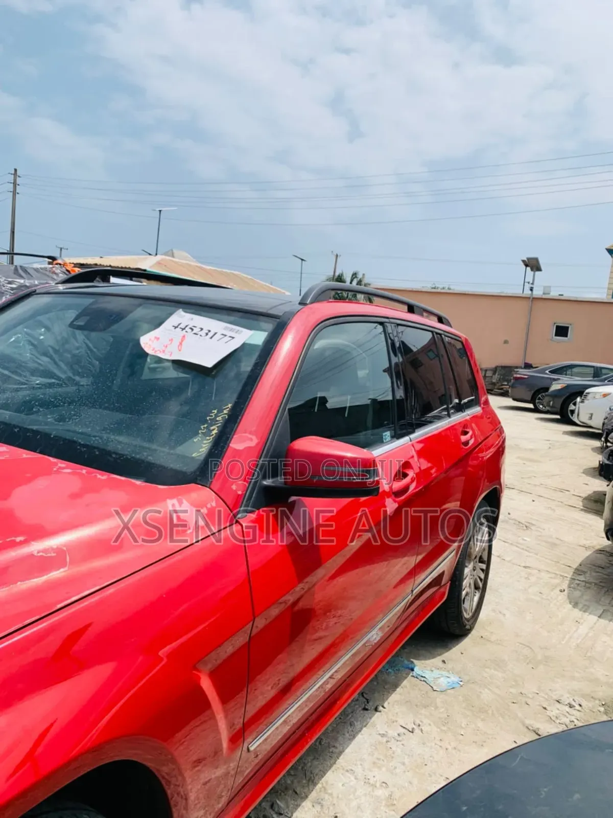 Mercedes-Benz GLK-Class 2013 Red