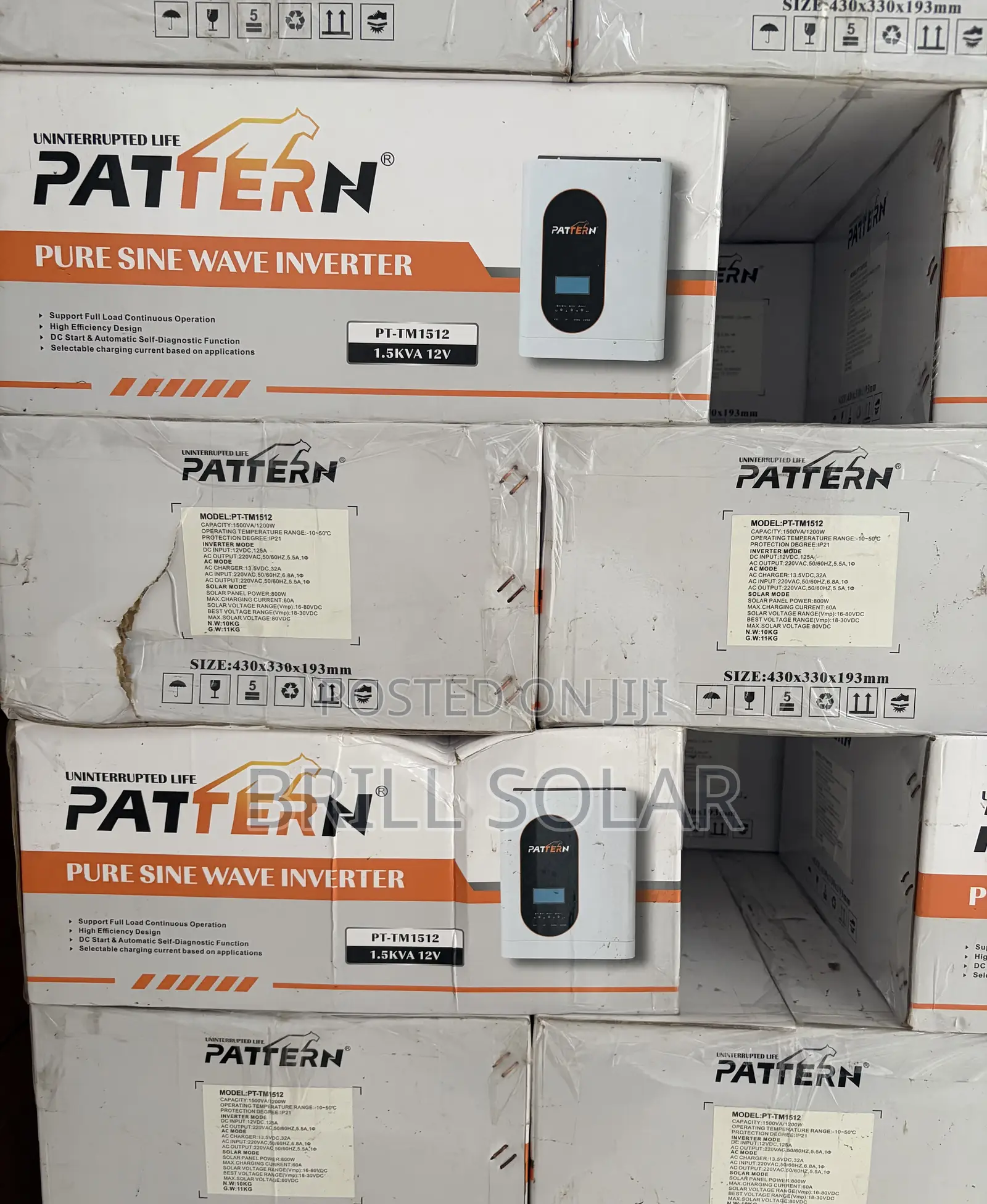 1.5kVA-12v Pattern Pure Sine Wave Hybrid Inverter