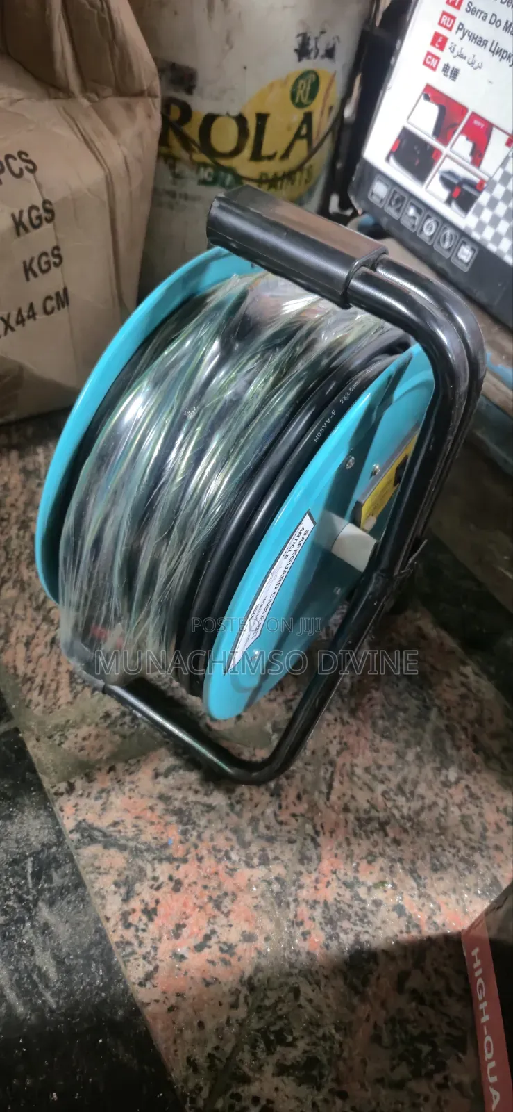 25mtrs Portable Extension Cable Reel