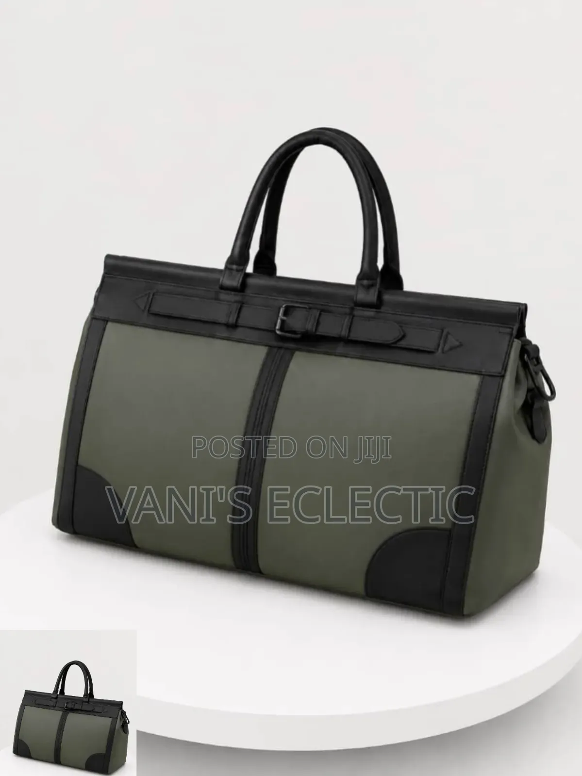 Tristan Travel Weekender Bags (Leather Duffle Bags)