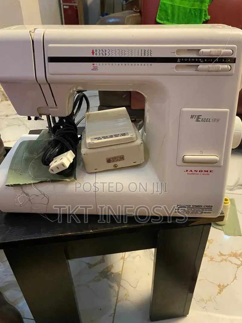 My Excel Janome Multiple Functions Machine