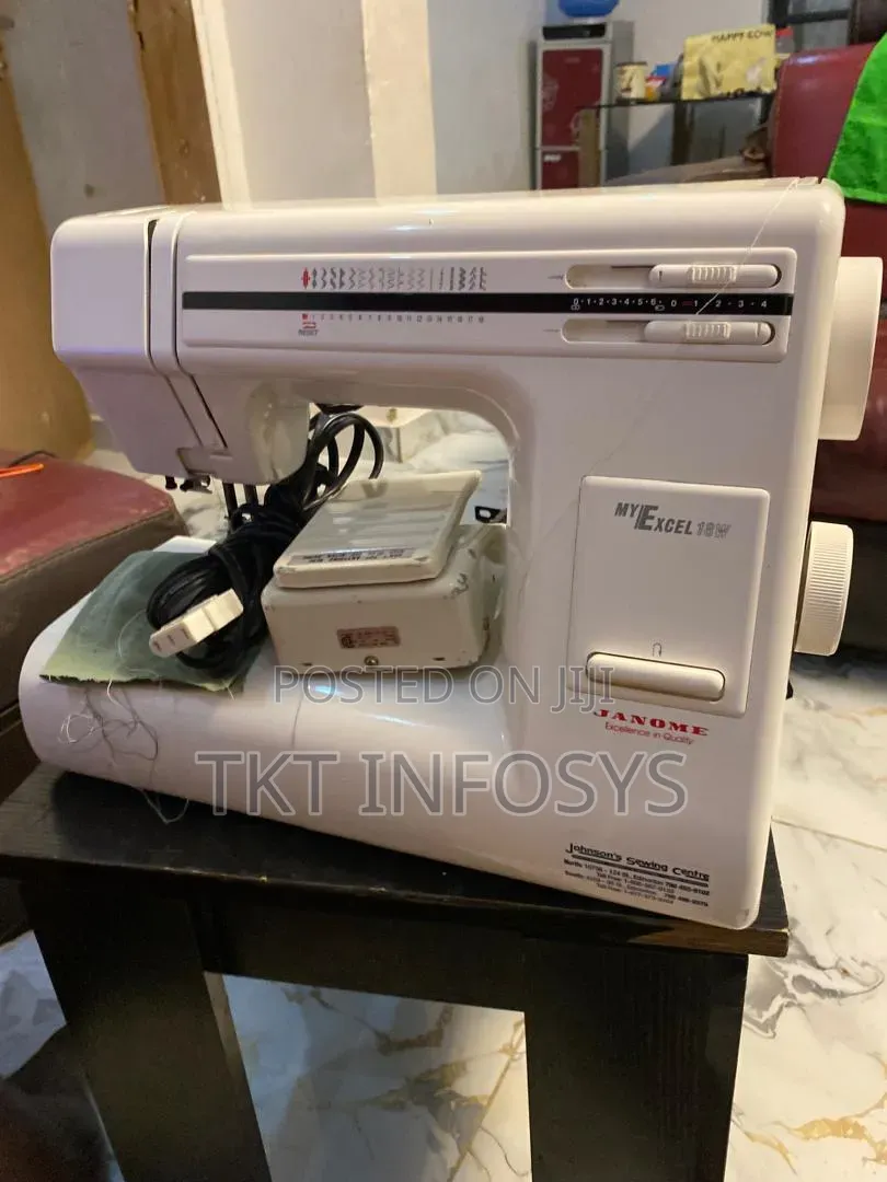My Excel Janome Multiple Functions Machine