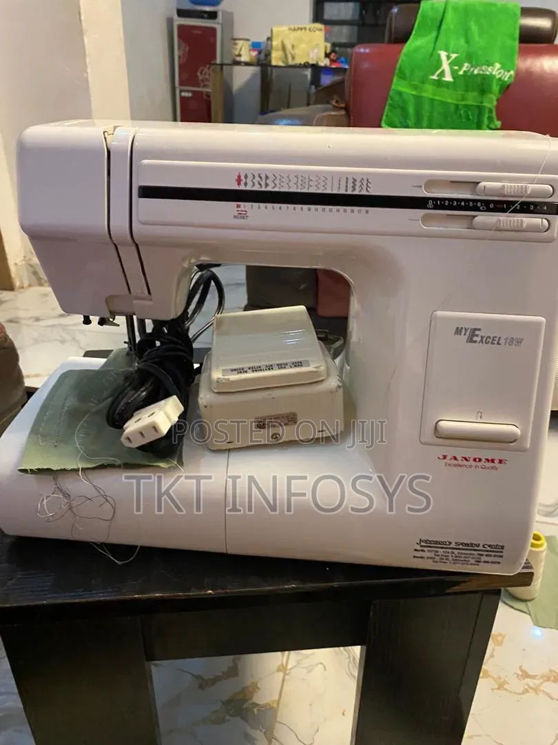 My Excel Janome Multiple Functions Machine