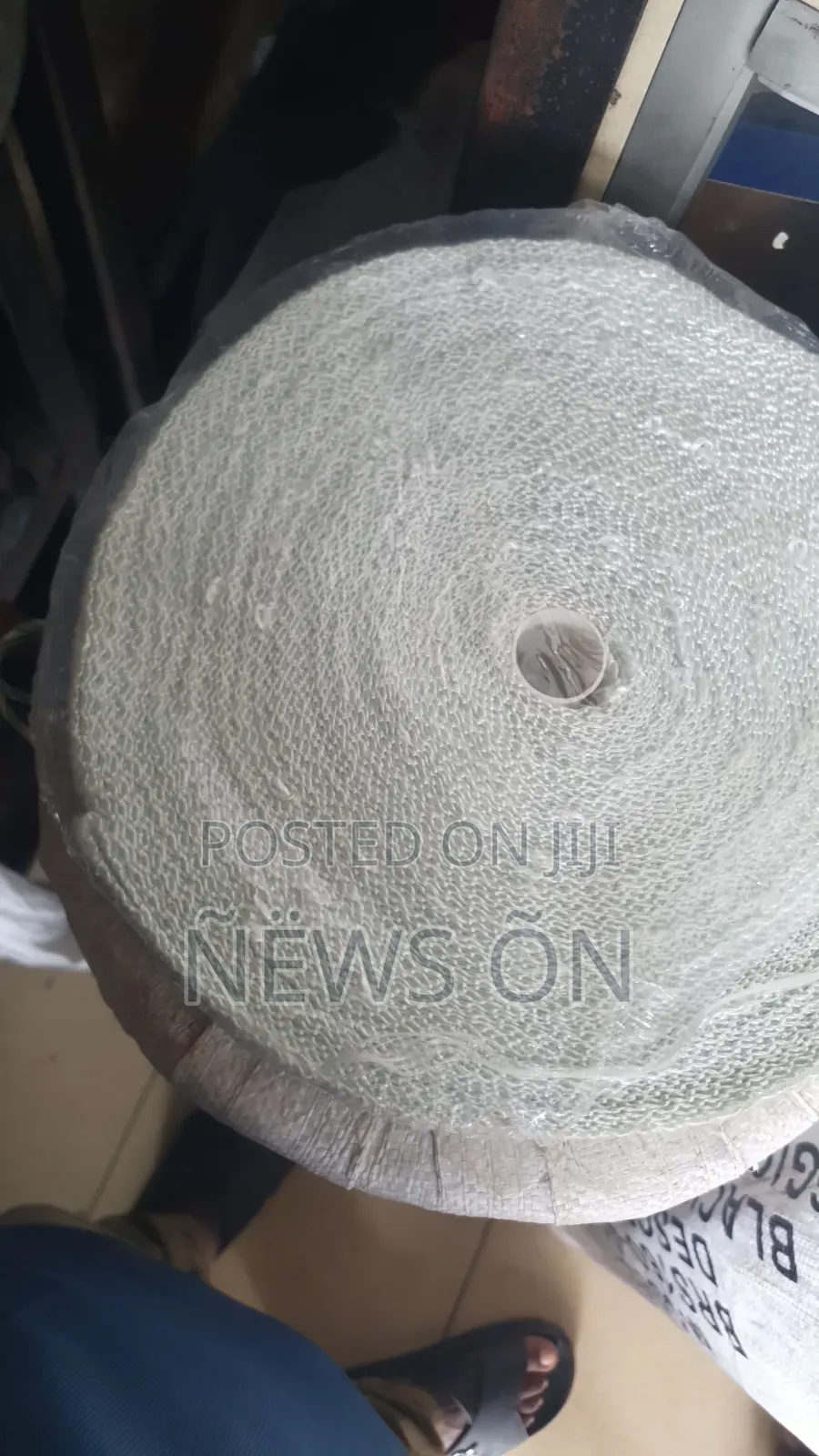 Stack of White, Woven Fiberglass Tape, 2x30meter
