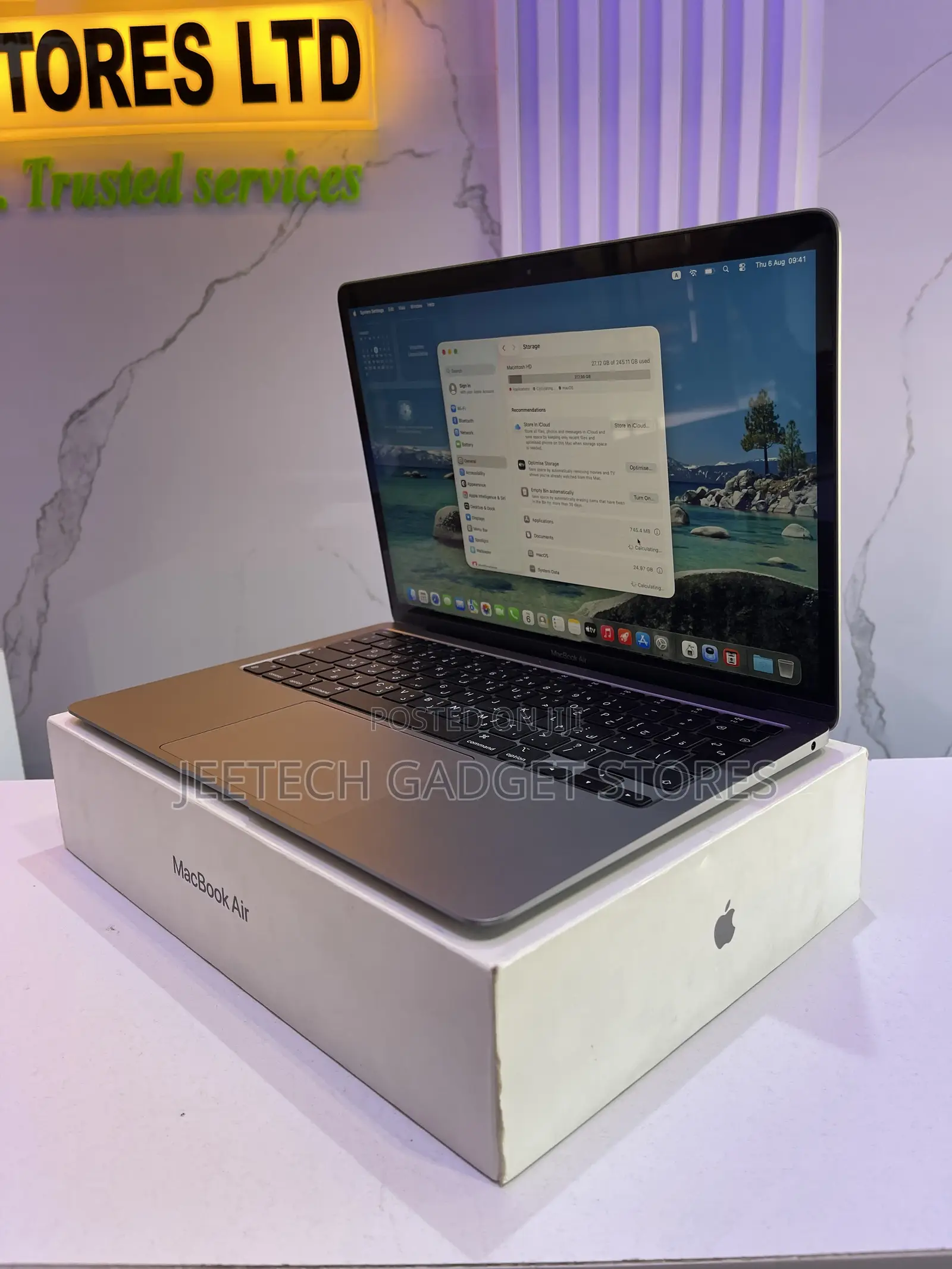 Laptop Apple MacBook Air 2020 M1 8GB Apple M1 SSD 256GB