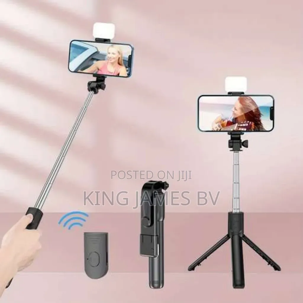 Mini Tripod 3-in-1 Wireless Bluetooth Selfie Stick Capture Moments