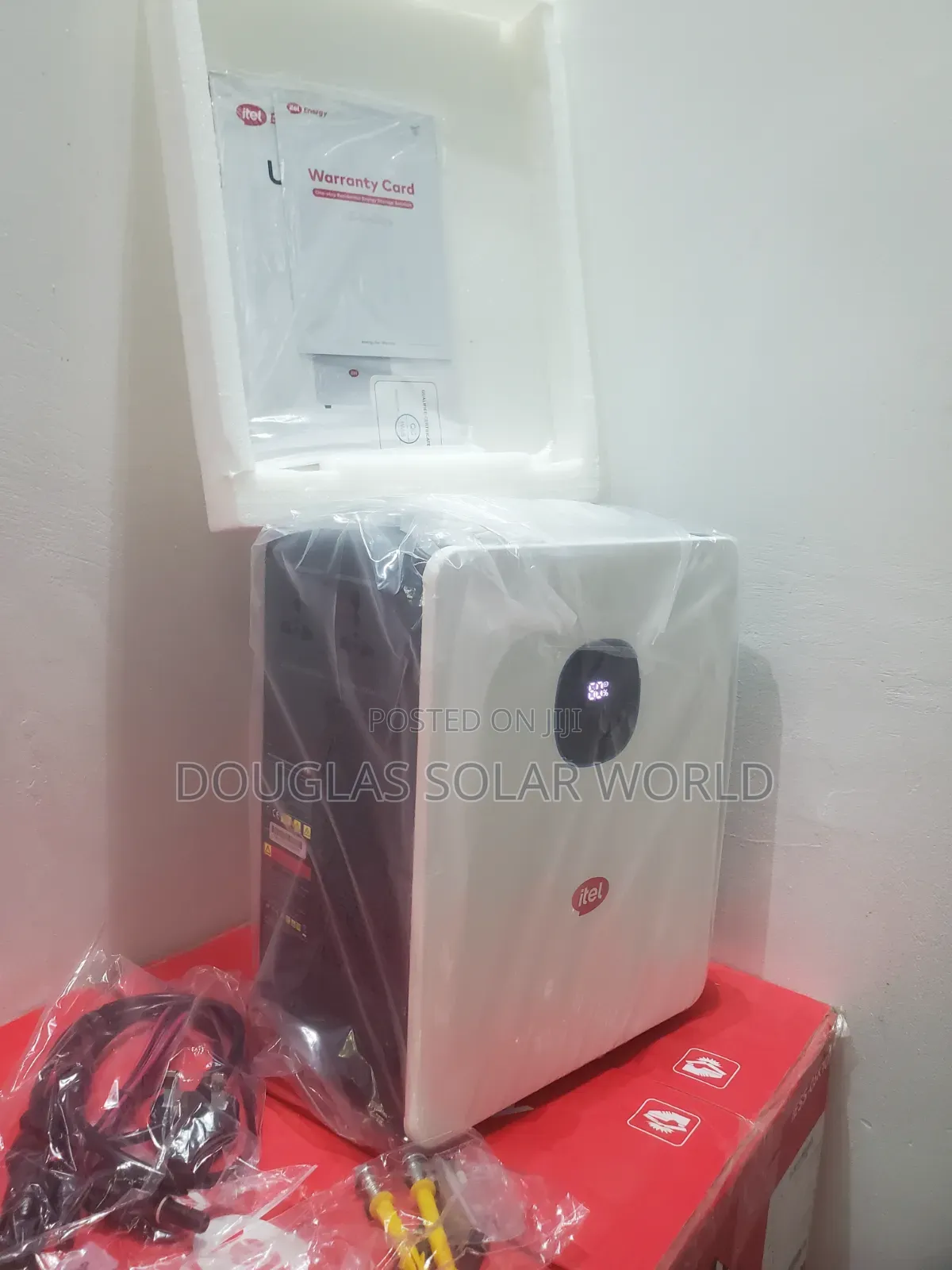 Itel Energy Power Tank 1000VA All-in-One Solar Power Station