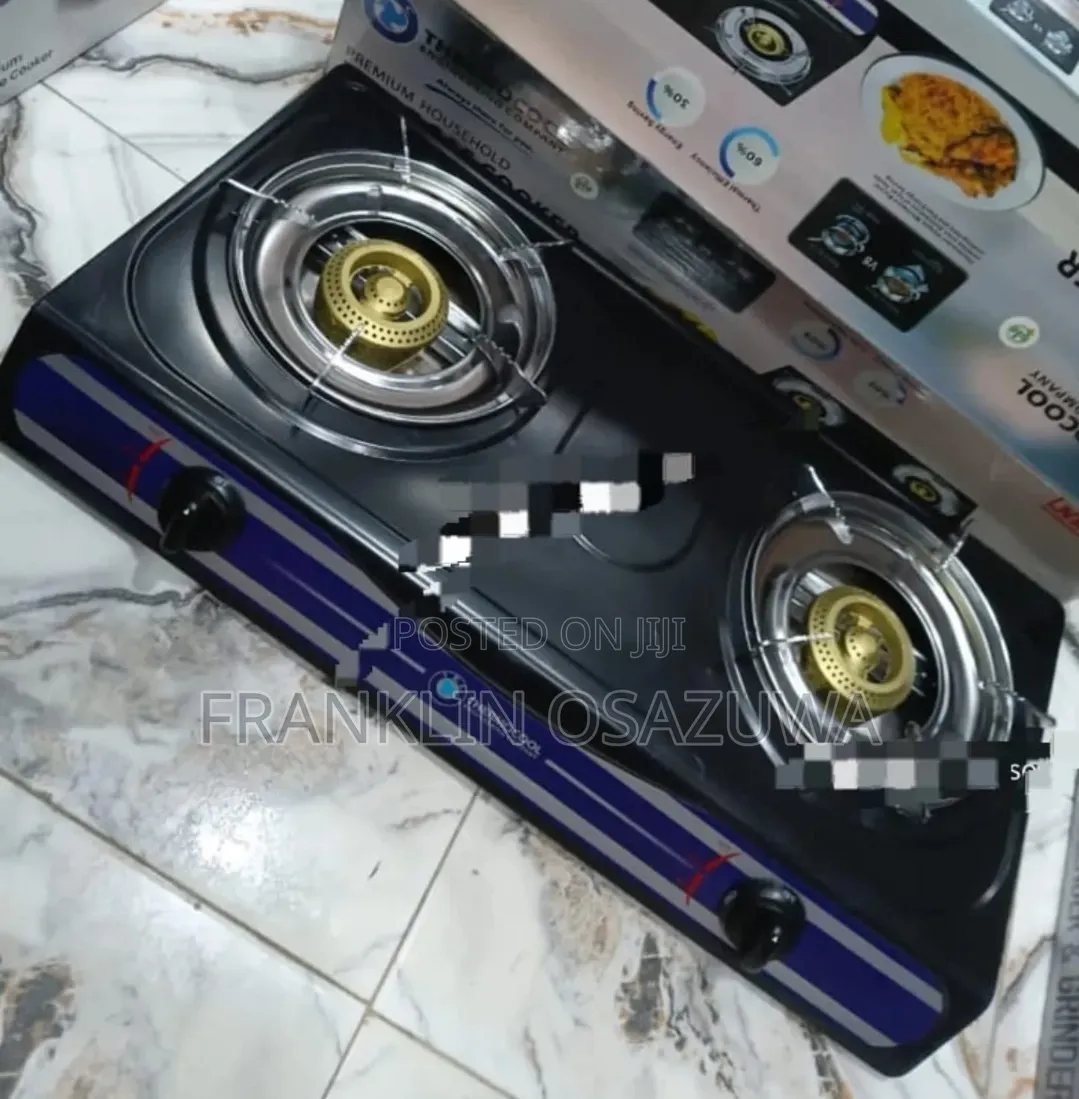 Thermocool 2-Burner Tabletop Gas Cooker