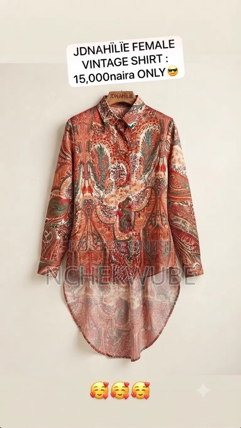 Jdnahïlïe Female Vintage Shirt Designs