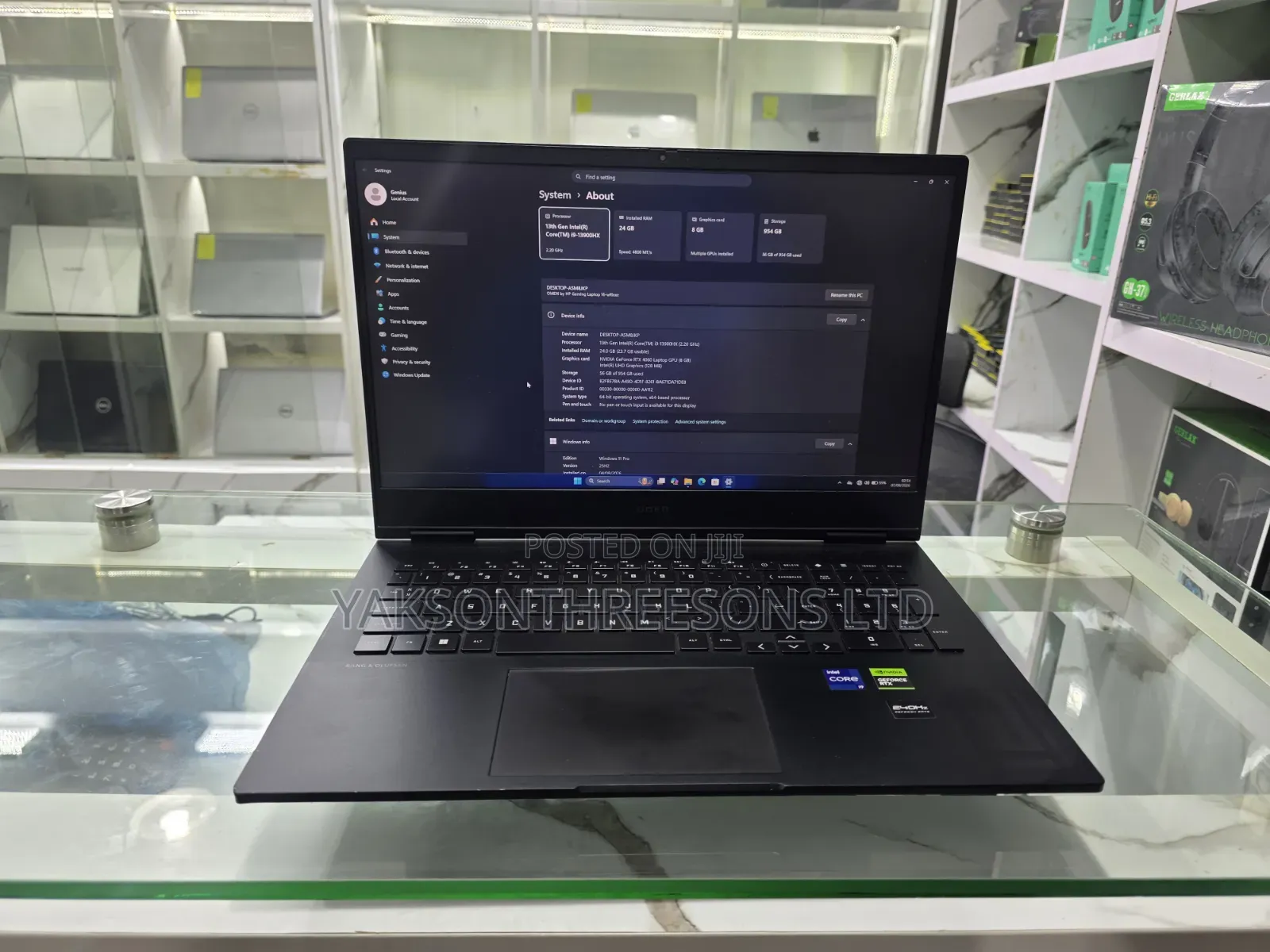 Laptop HP Omen 16 24GB Intel Core i9 SSD 1T