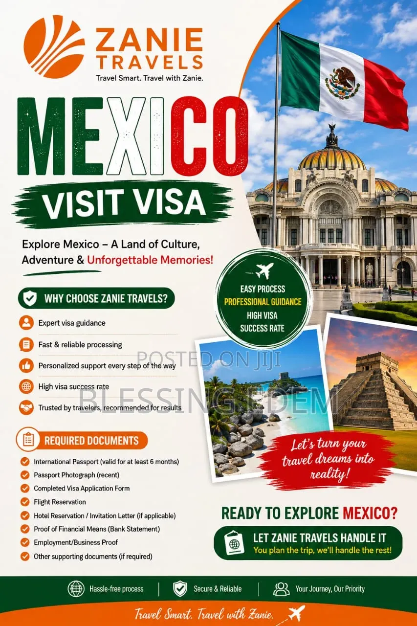 Mexico Visit Visa Available