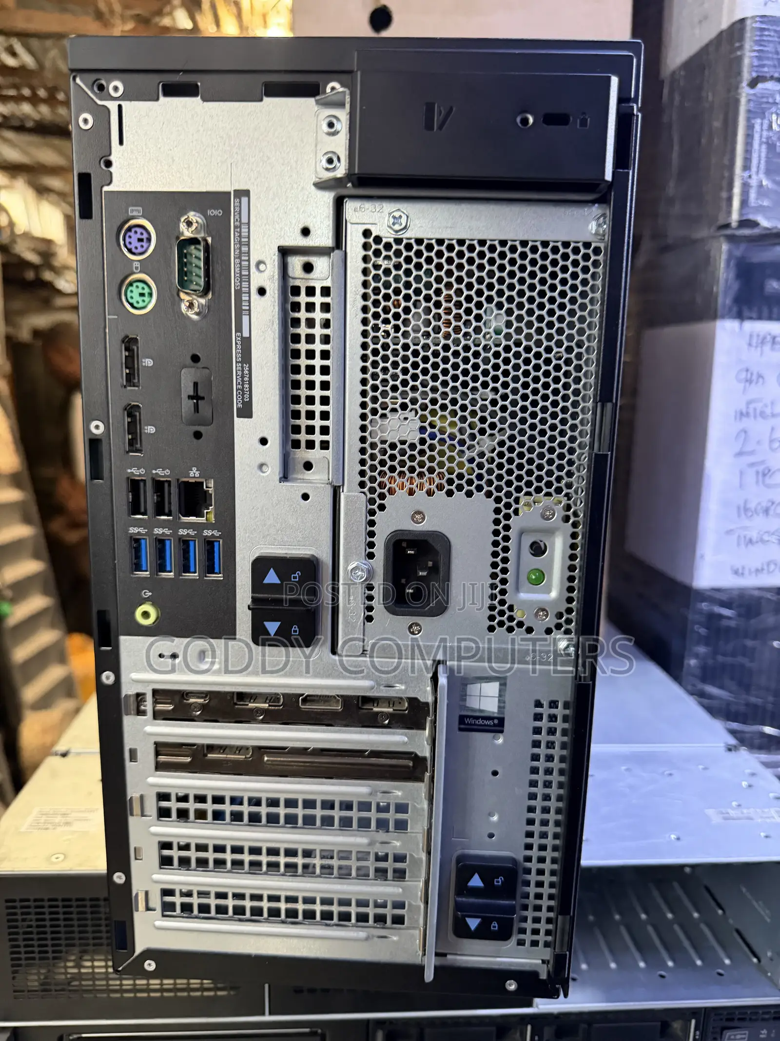 Desktop Computer Dell Precision 3000 32GB Intel Core i7 SSD 1T