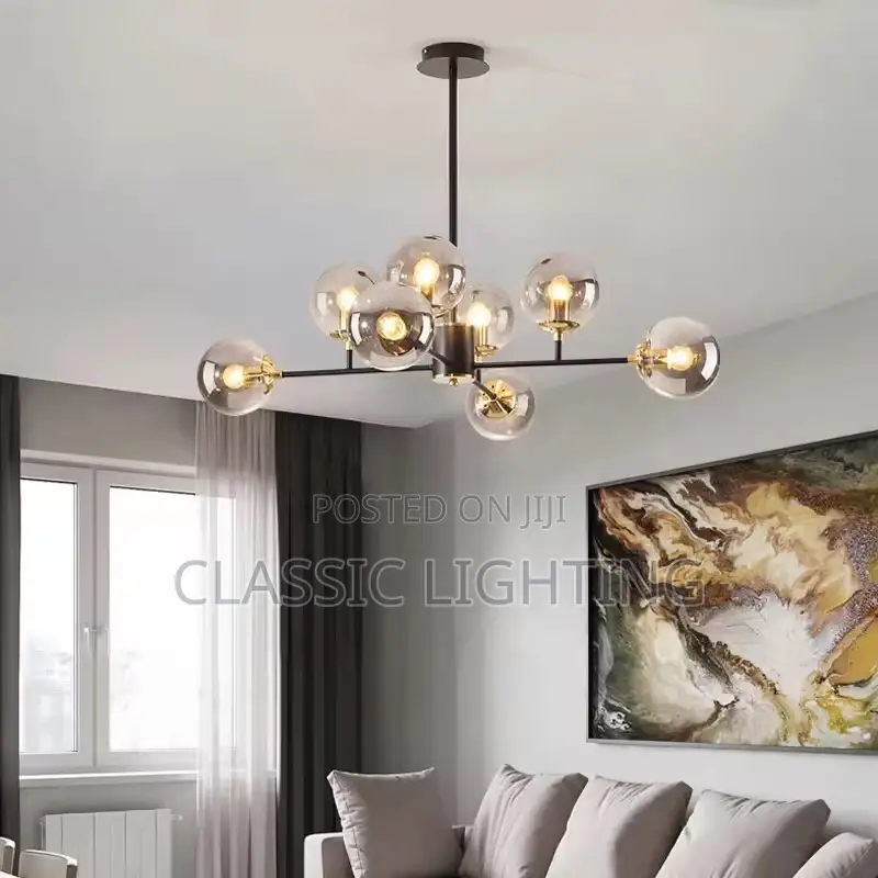 Modern Nordic Led Chandelier Pendant Lamp Living Room Kitchen Dining