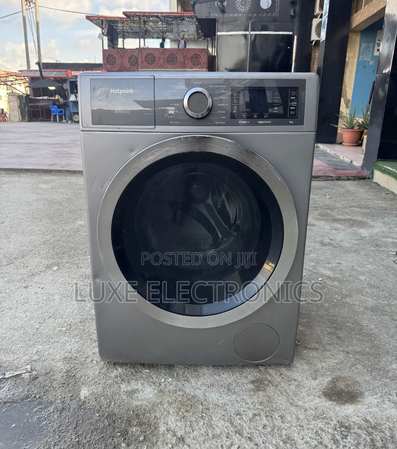 Few Months Use 9kg Hotpoint Smart Inverter Automatic Washing Machine