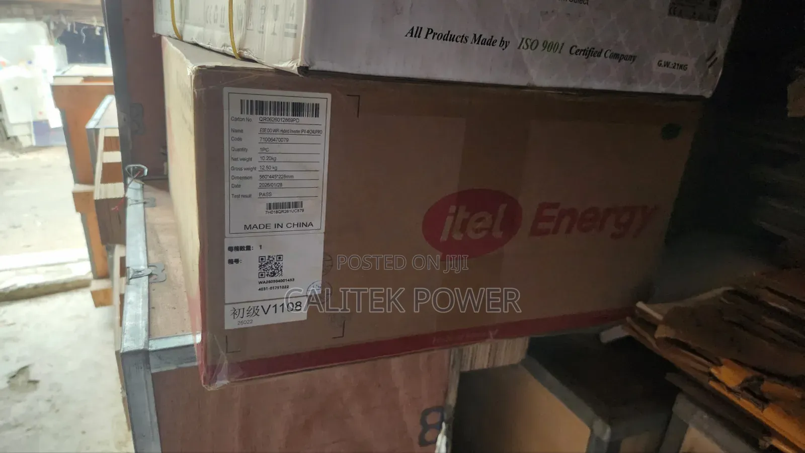 4kva/24Volts Hybrid Inverter Itel
