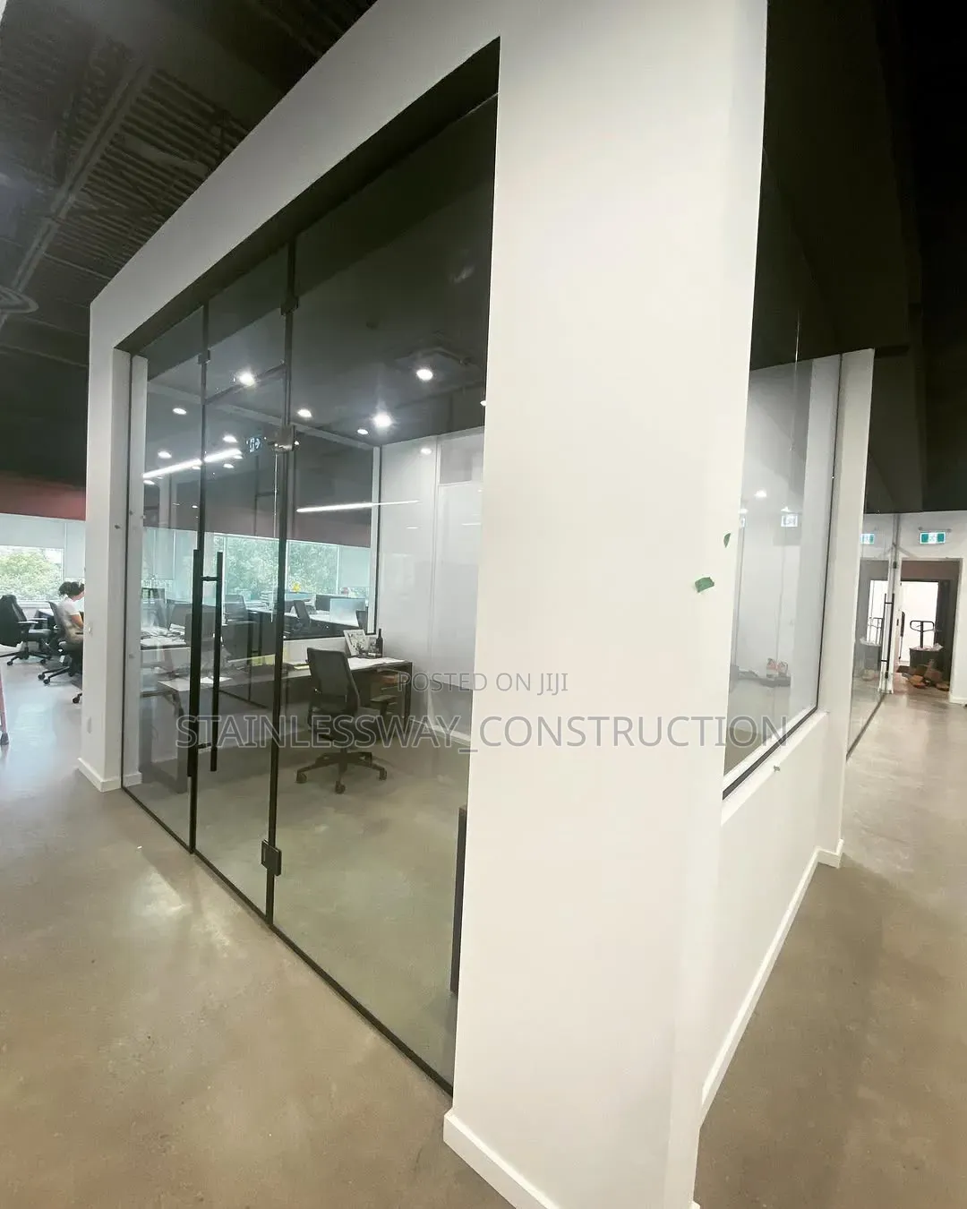 Affordable Office Glass Partition for Shops, Schools and Banks