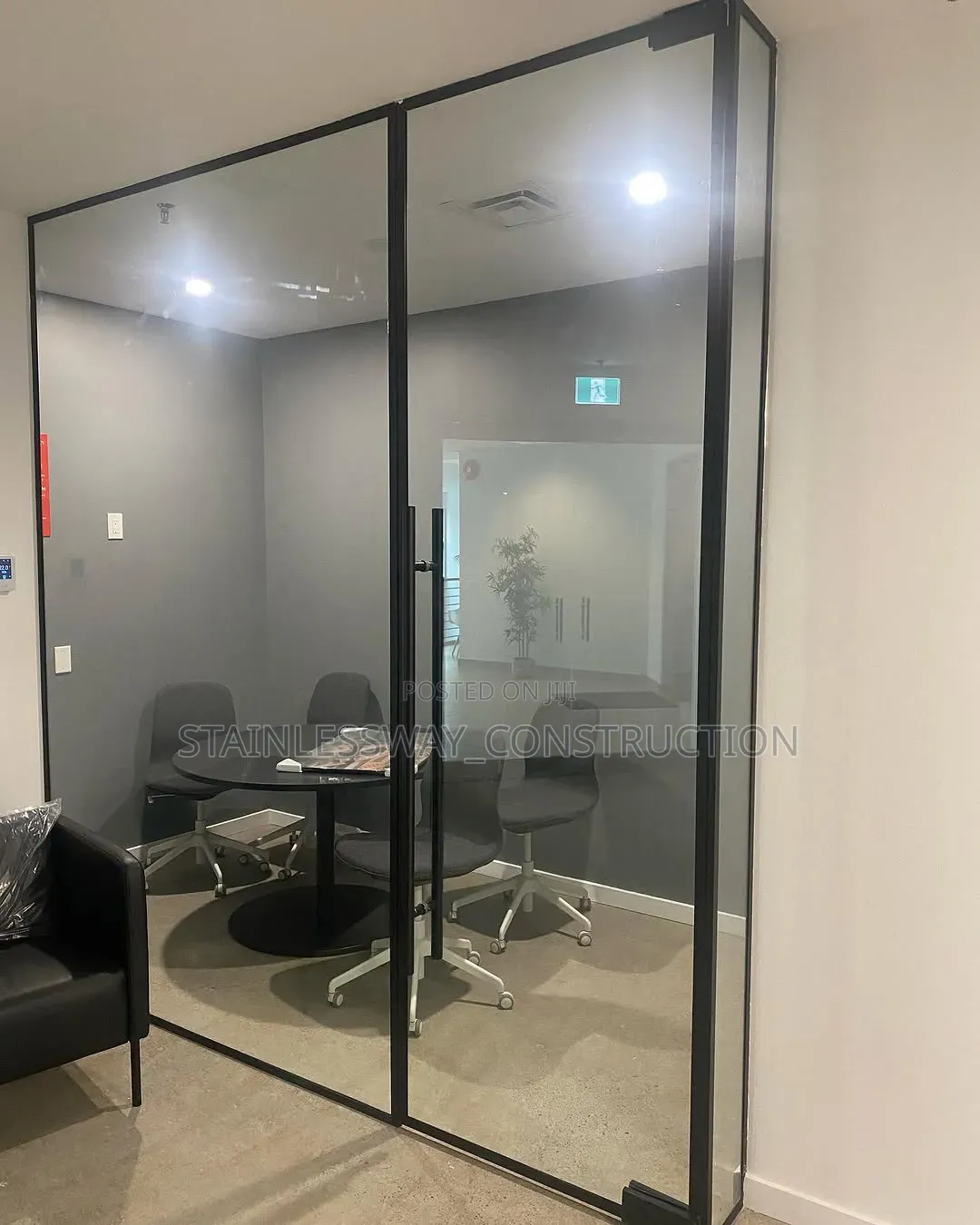 Affordable Office Glass Partition for Shops, Schools and Banks