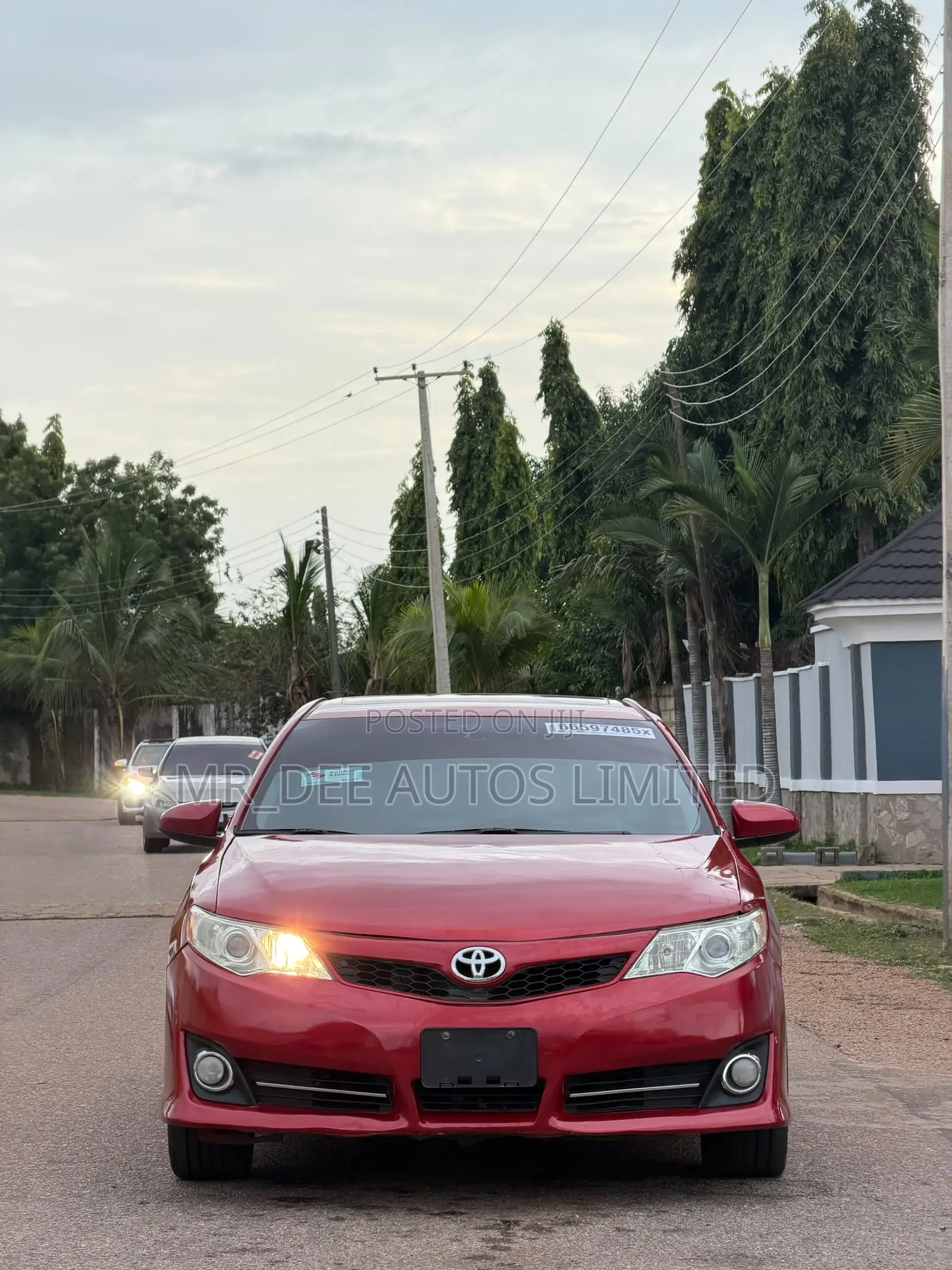Toyota Camry 2013 Red