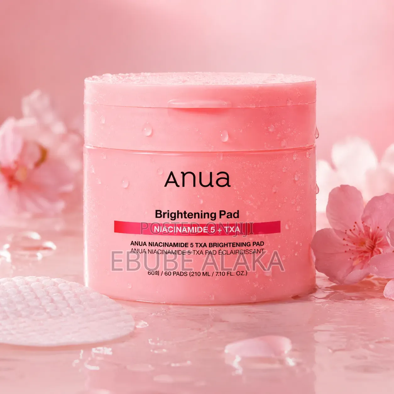 Anua Niacinamide 5 TXA Brightening Pad (60 Pads | 210ml)