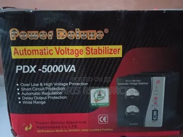 Power Deluxe 1kva Stabilizer- 1000 Watts