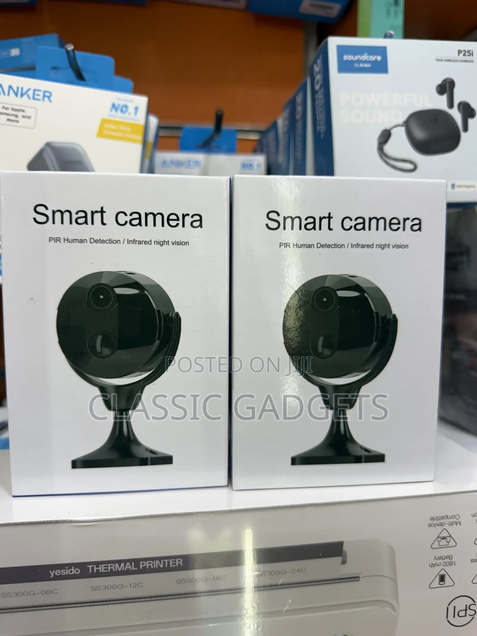 Hidden Smart Mini Spy Camera With PIR Human Detection/ Night Vision