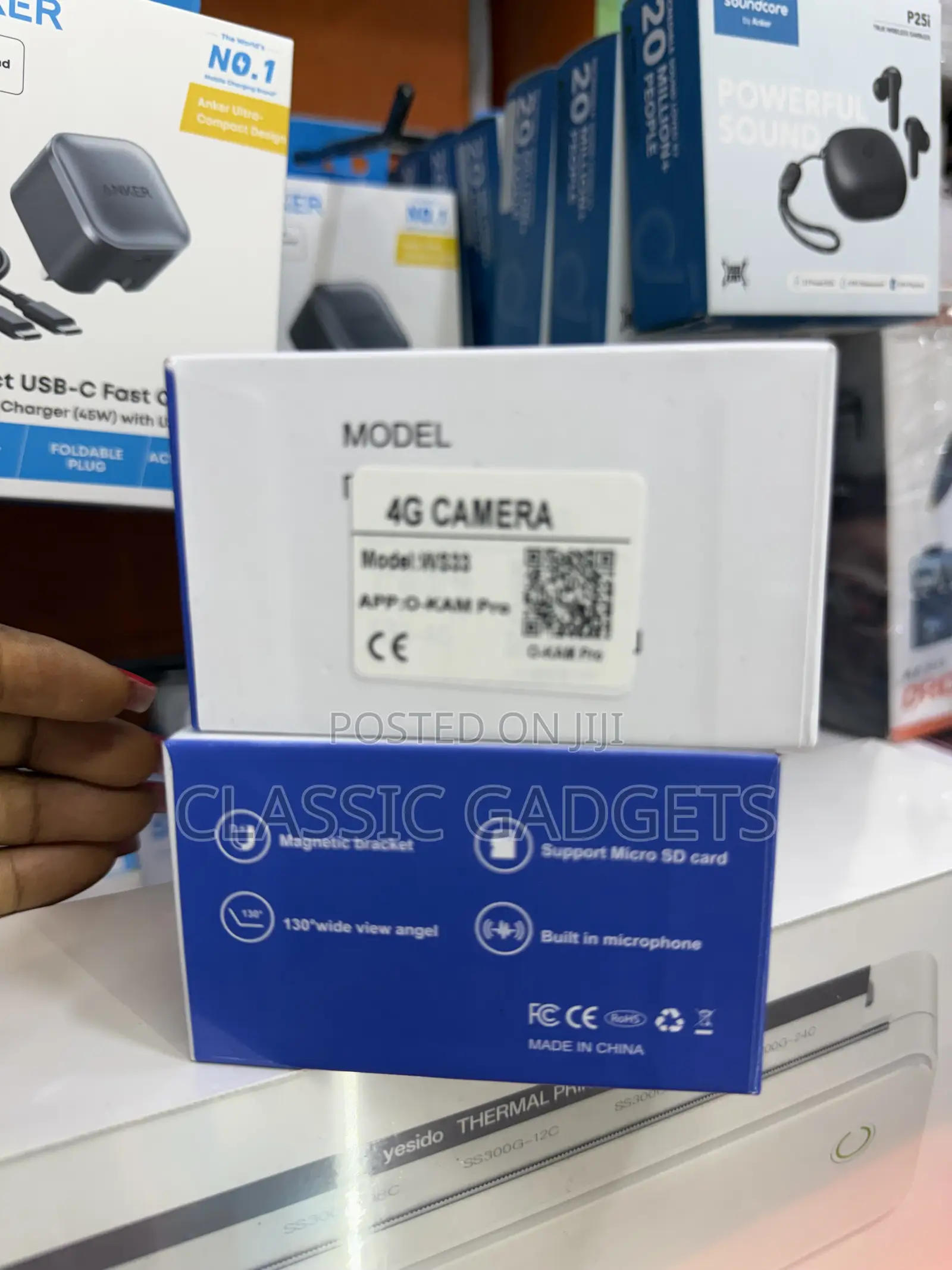 HD Low-Power Battery 4g Surveillance Camera With Human Detection