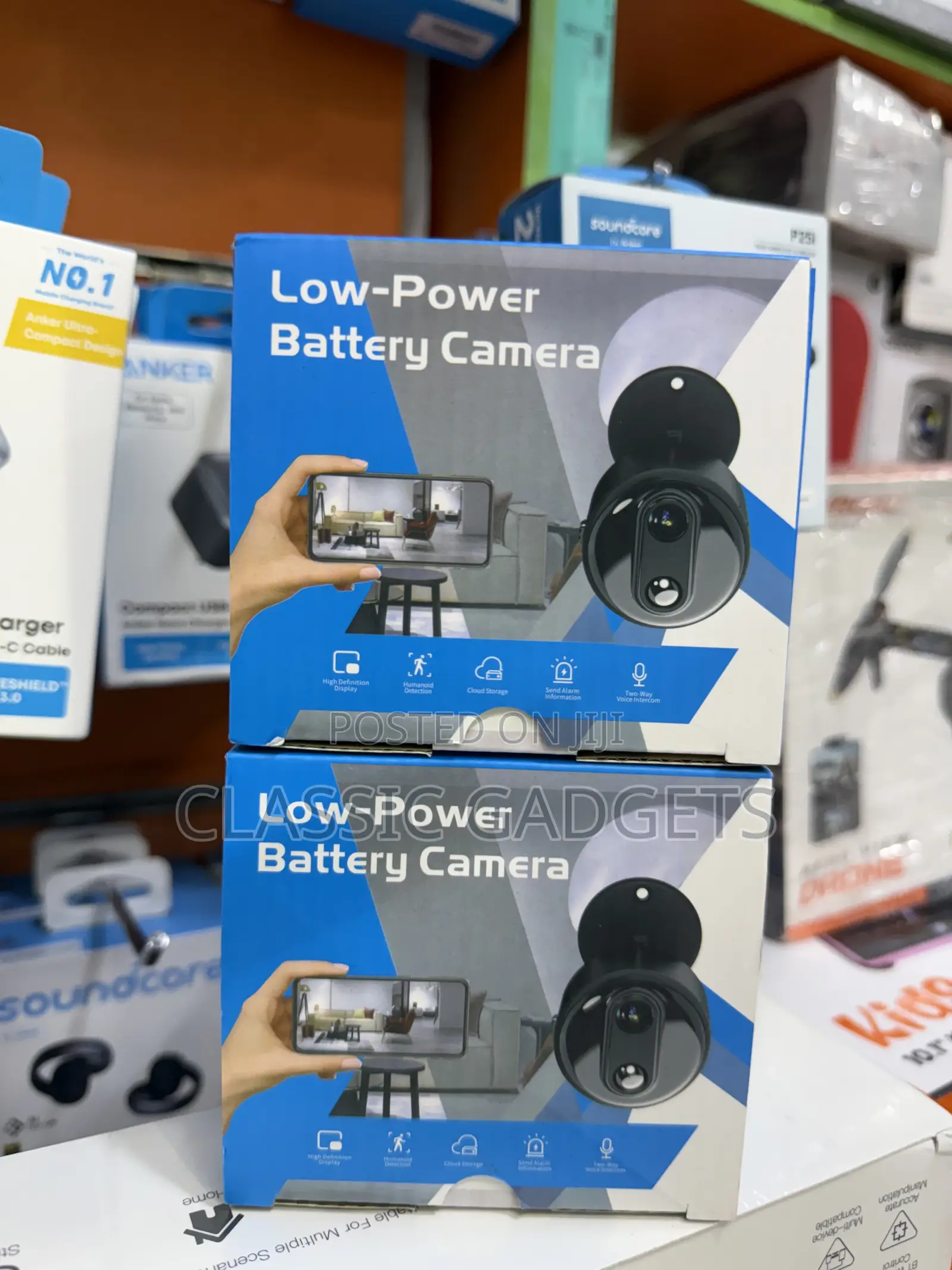 HD Low-Power Battery 4g Surveillance Camera With Human Detection