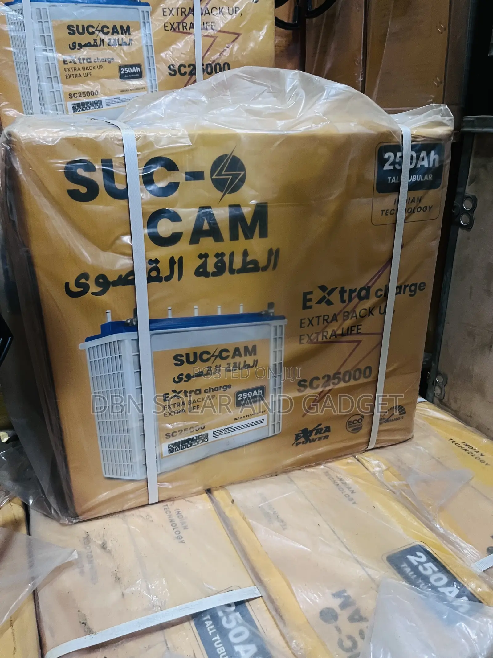 ORIGINAL 250a 12v Suc Cam Solar Tubular Available in Stock