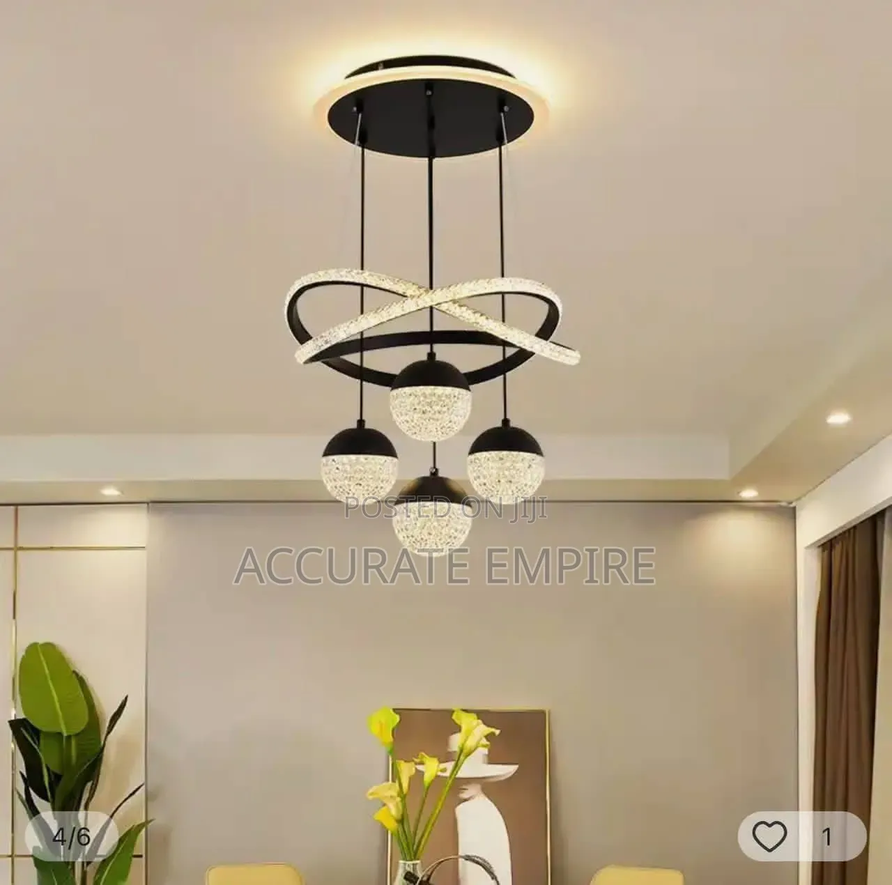 Brand New Modern LED Chandelier for Living Room