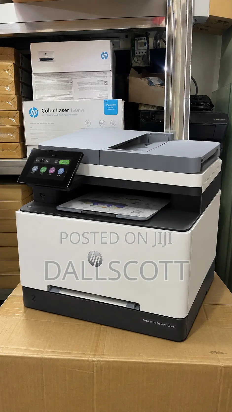 New HP Color LaserJet Pro MFP 3303sdw | Wireless Color Laser Printer