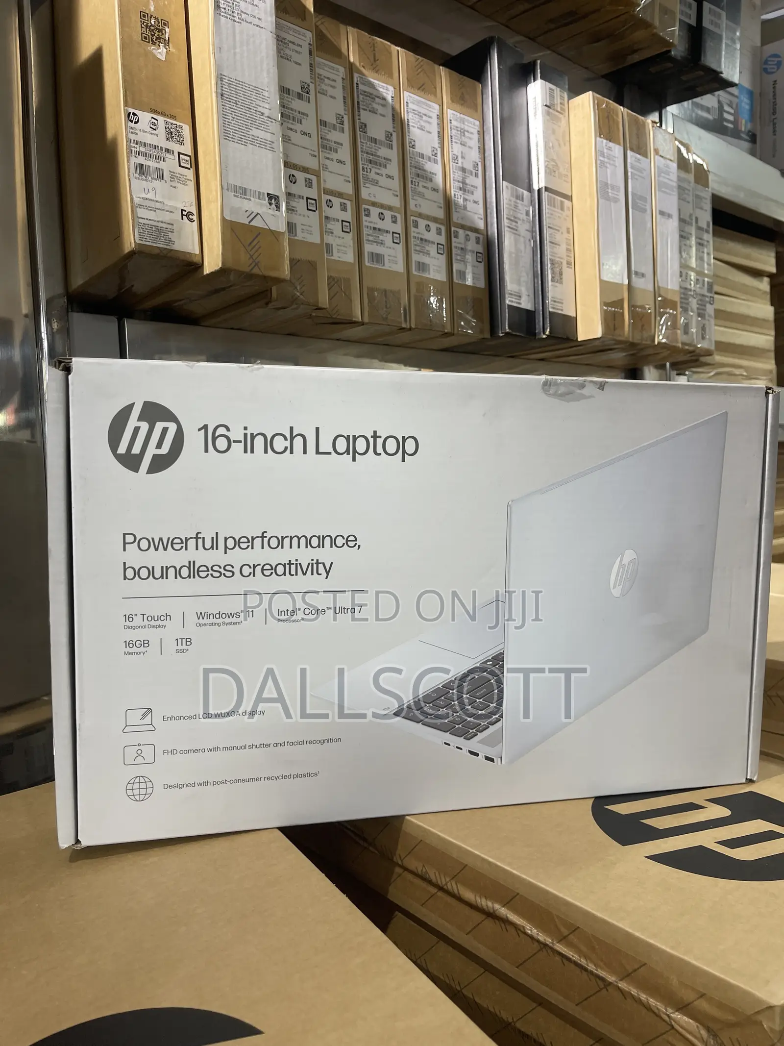 New Laptop HP OmniBook 5 16" 32GB Intel Core Ultra 7 SSD 1T