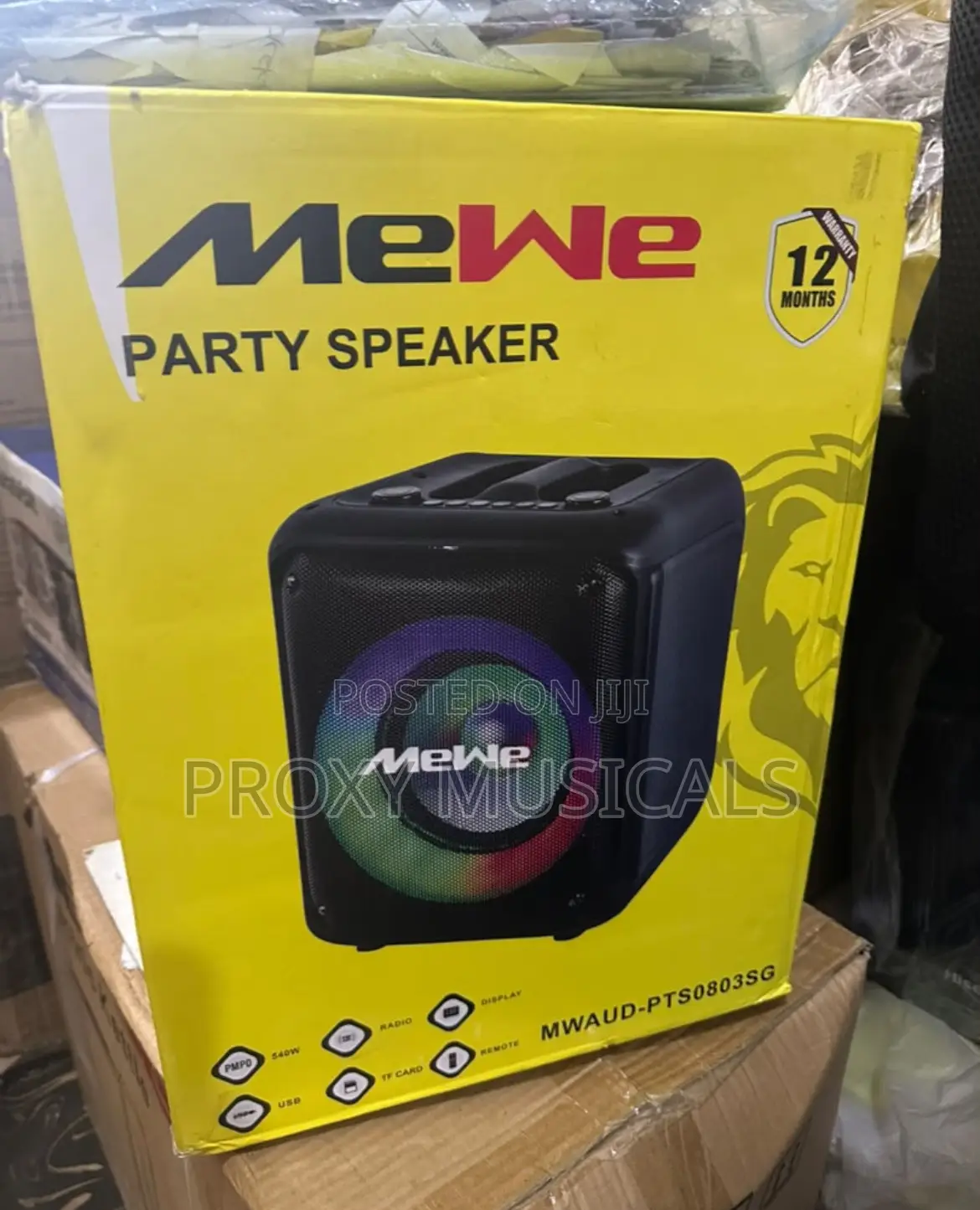 MeWe 8inches PartyBox/PA System