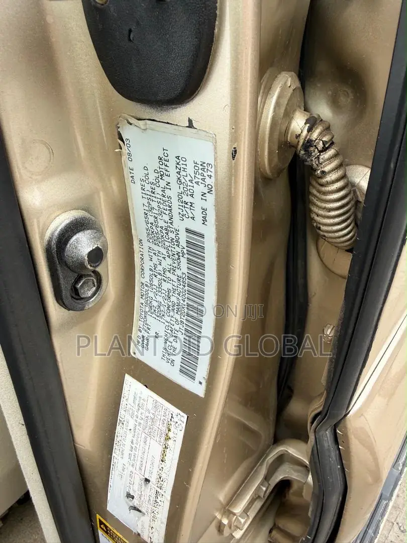 Lexus GX 470 Sport Utility 2005 Gold