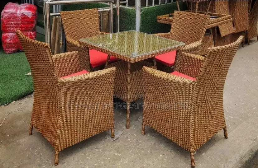 4 Seater Rattan Outdoor