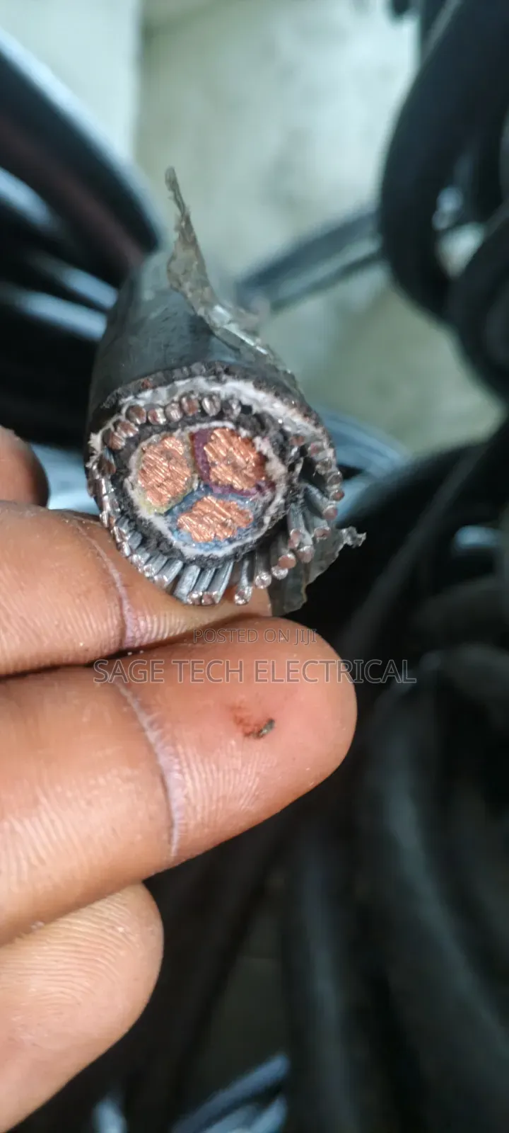 35mm 3core PVC Swa Xlpe PVC Armoured Cable Nigerchin