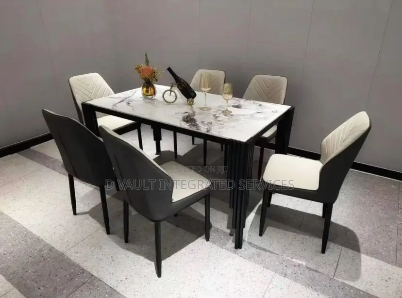 6 Seater Marble Dining/ Modern Marble Dining