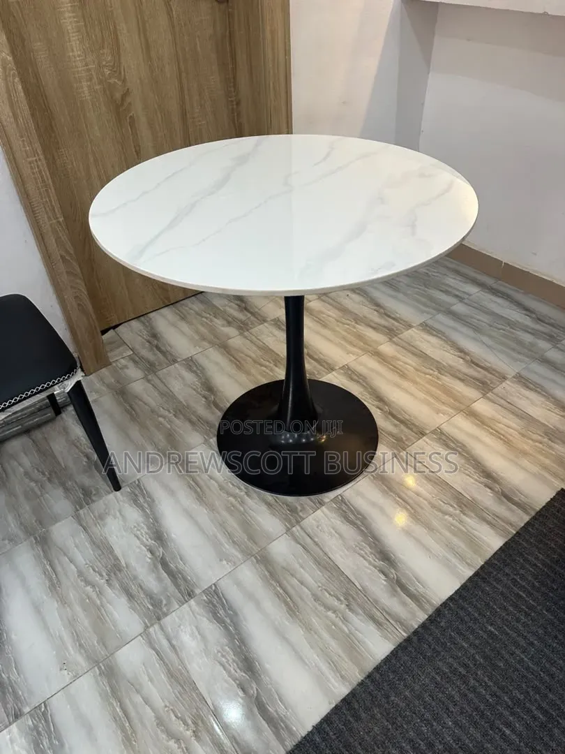 80cm X 80cm Round and Square Marble Top Tables