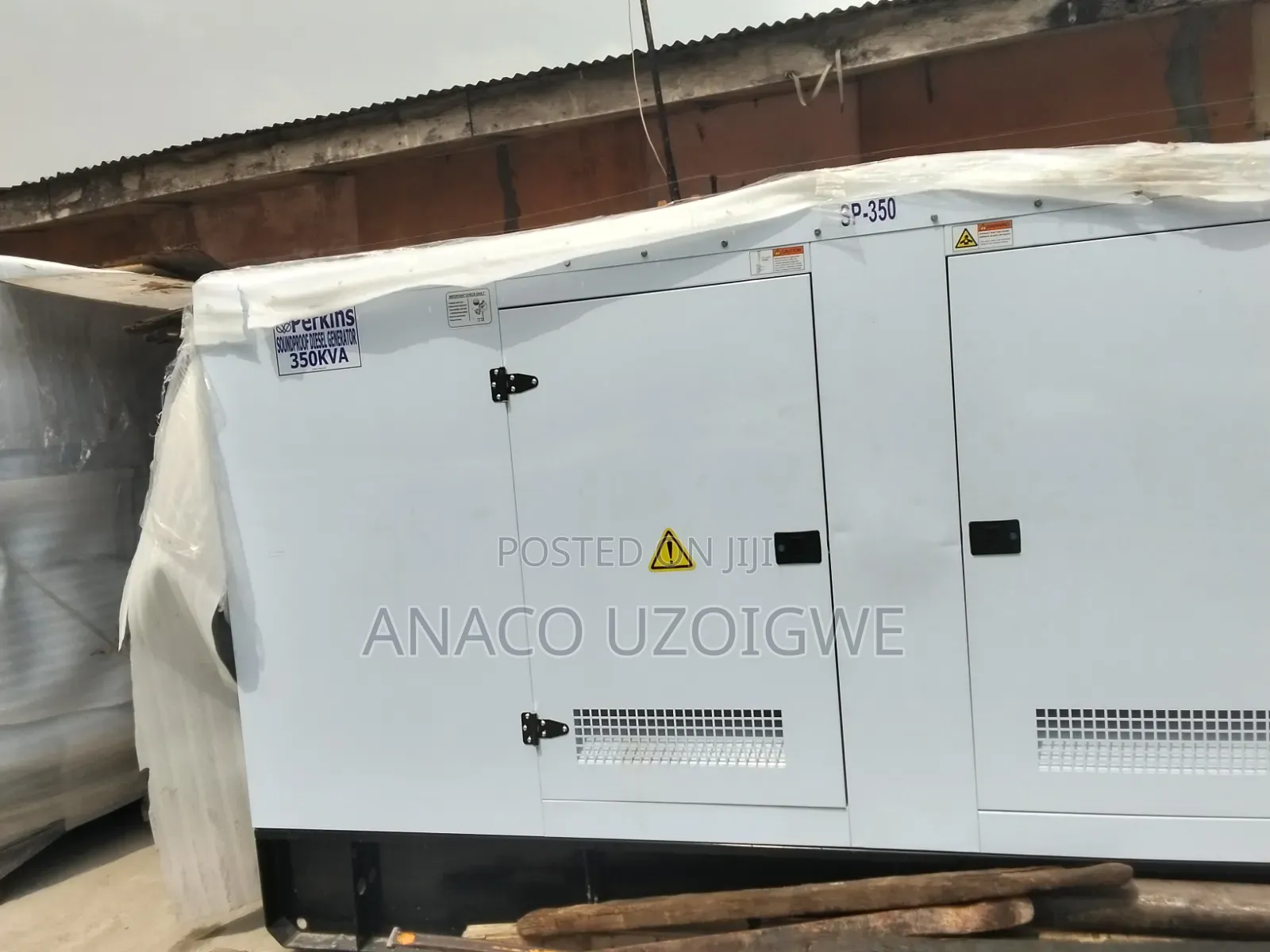 Perkins Generator 350 kVA Made in England