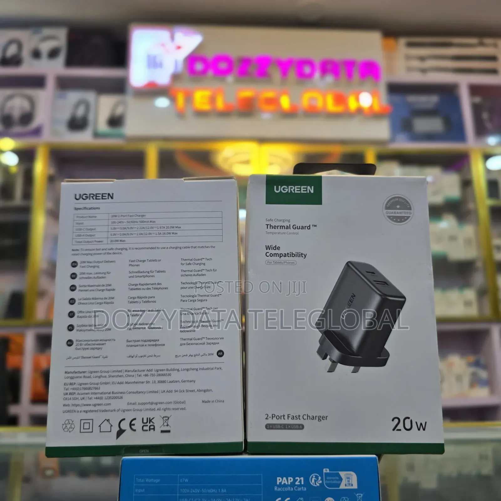Ugreen 20W Dual Port Charger