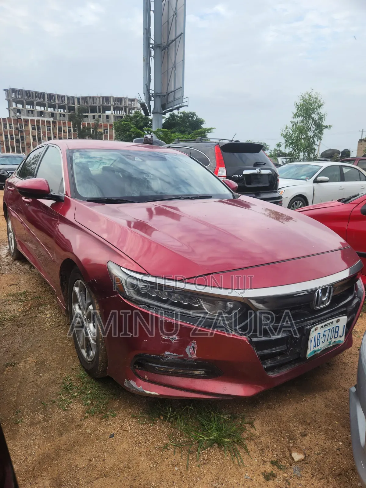 Honda Accord 2018 Maroon