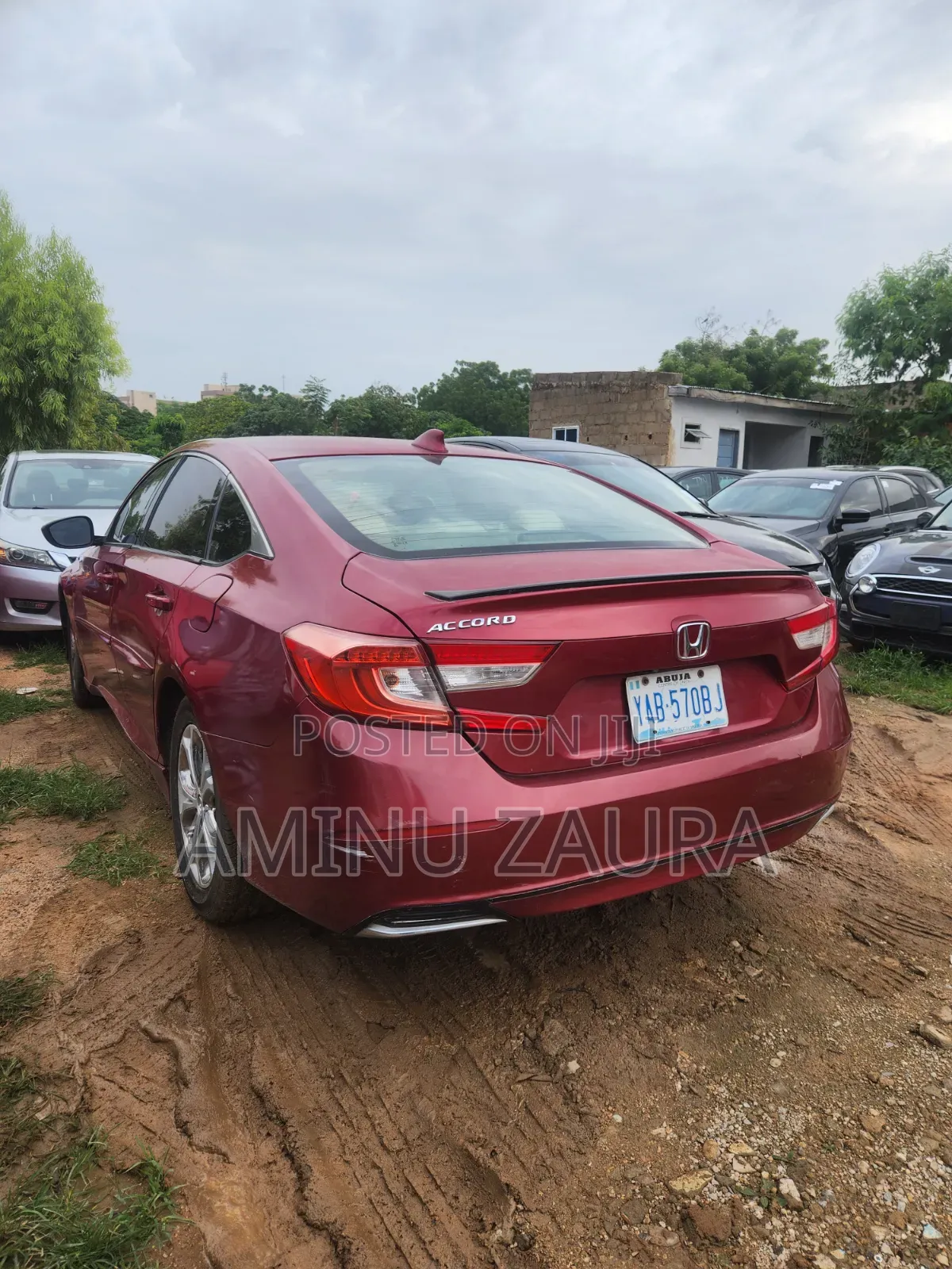 Honda Accord 2018 Maroon