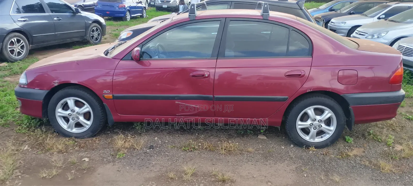 Toyota Avensis 2.0 D Verso 2002 Maroon