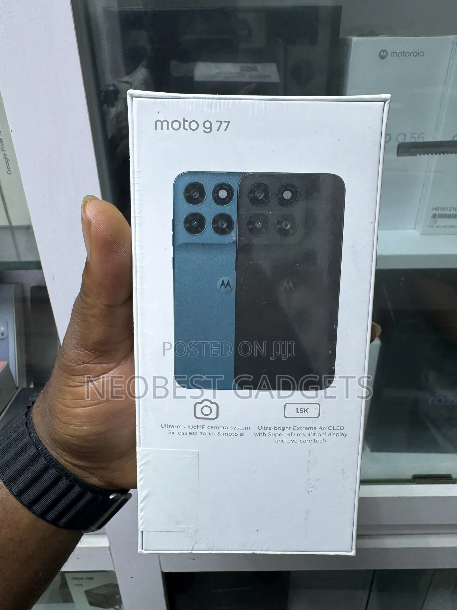 New Motorola Moto G75 256 GB Green
