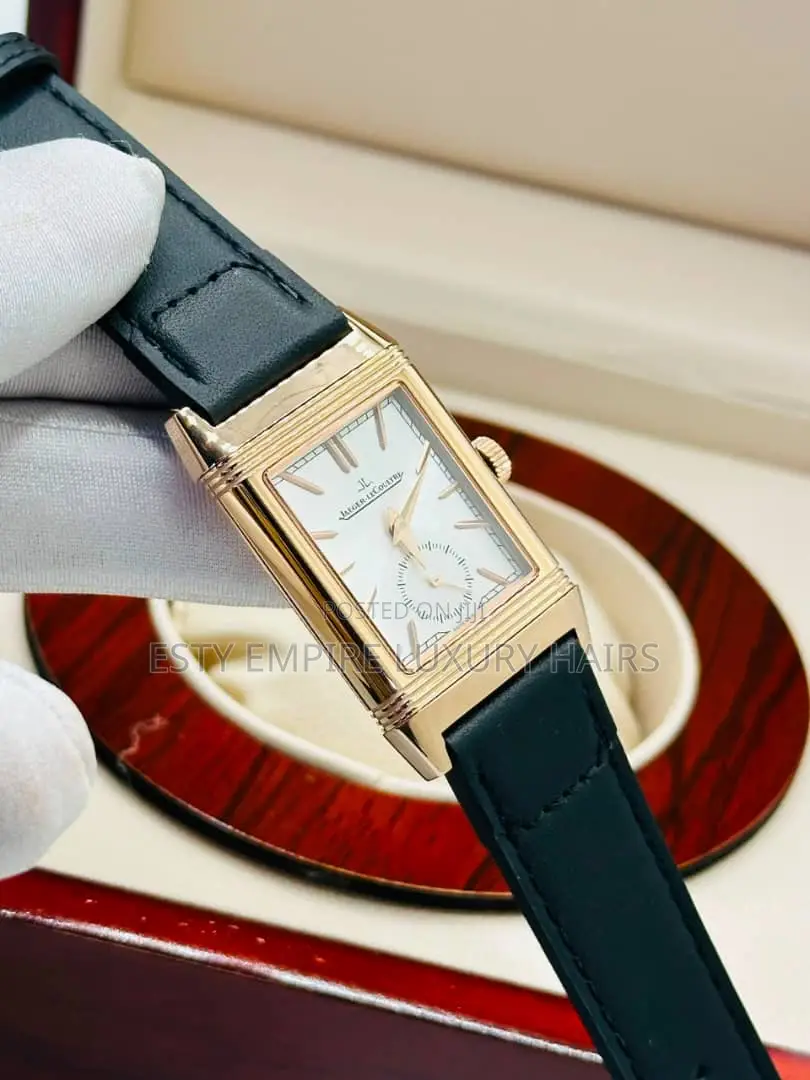 High Quality Luxury Jaeger-LeCoutlre Genuine Leather Wristwatch