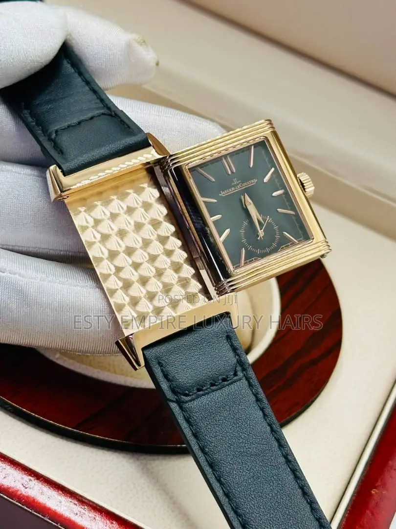 High Quality Luxury Jaeger-LeCoutlre Genuine Leather Wristwatch