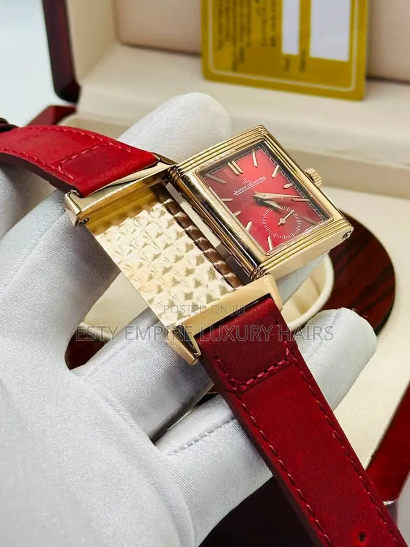 High Quality Luxury Jaeger-LeCoutlre Genuine Leather Wristwatch