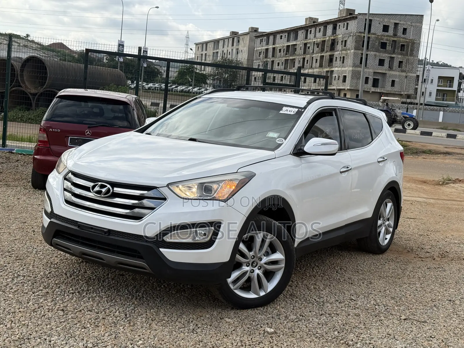 Hyundai Santa Fe 2014 White