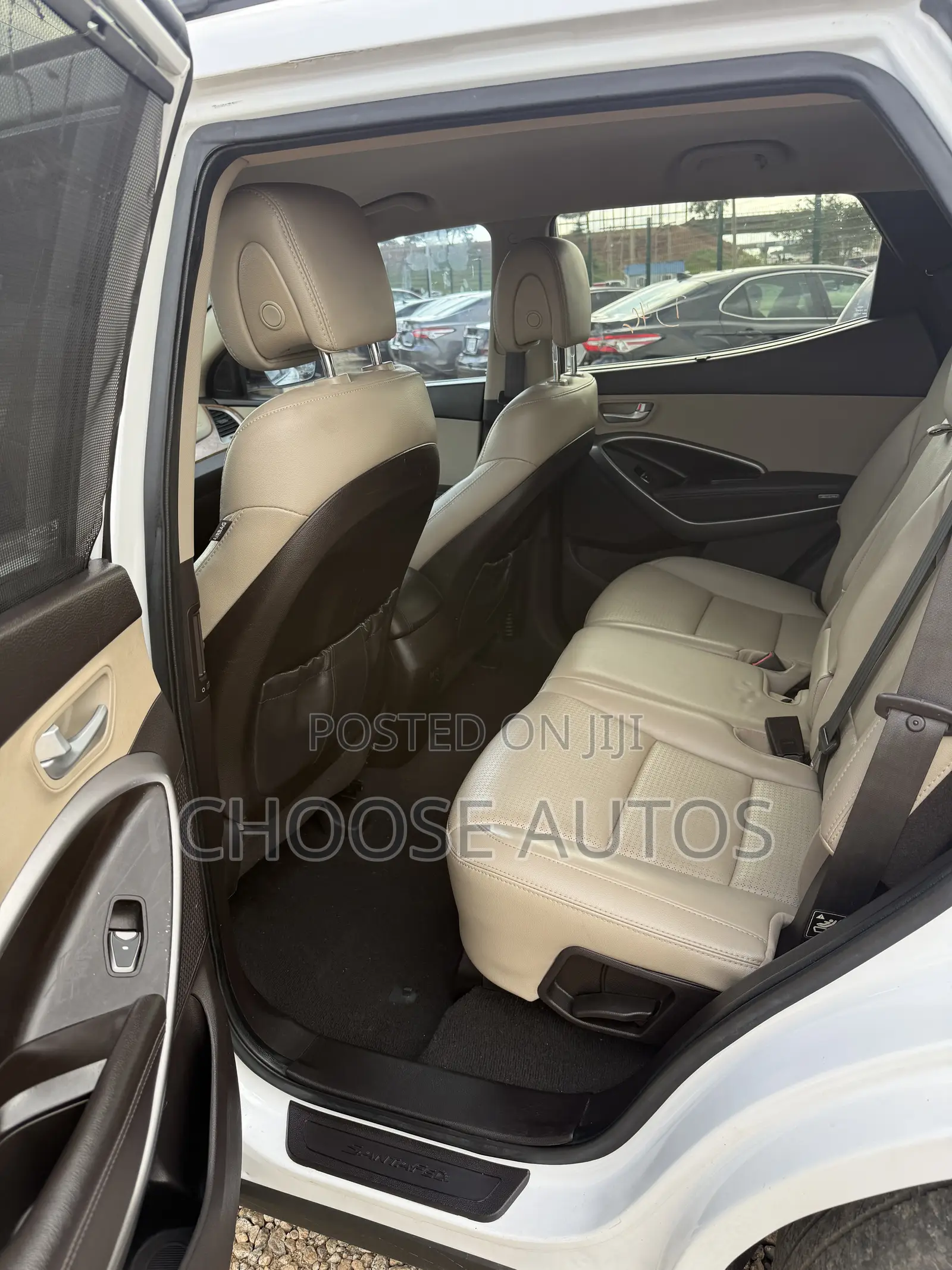 Hyundai Santa Fe 2014 White
