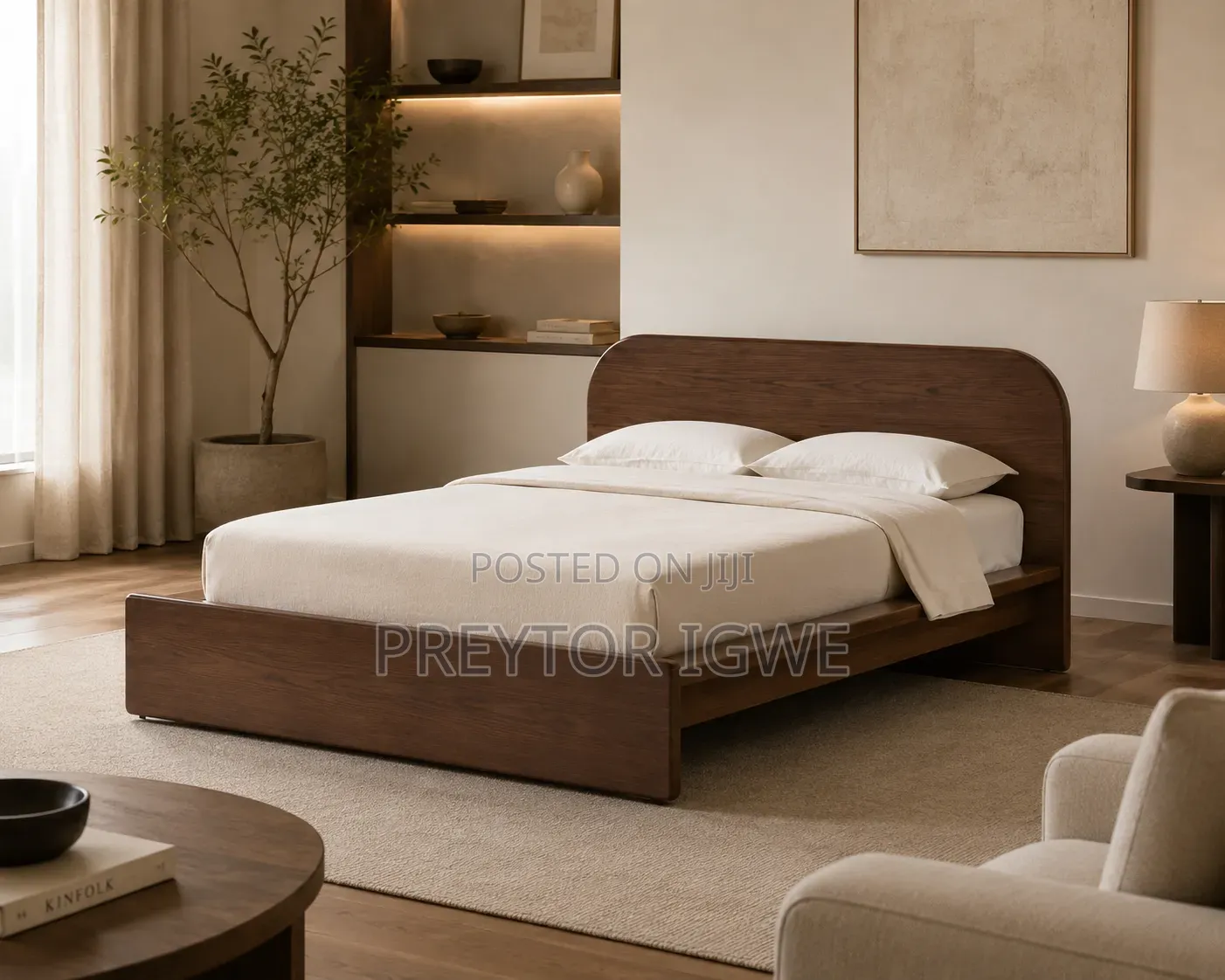 Simple Minimalist 6 by 6 Bedframe