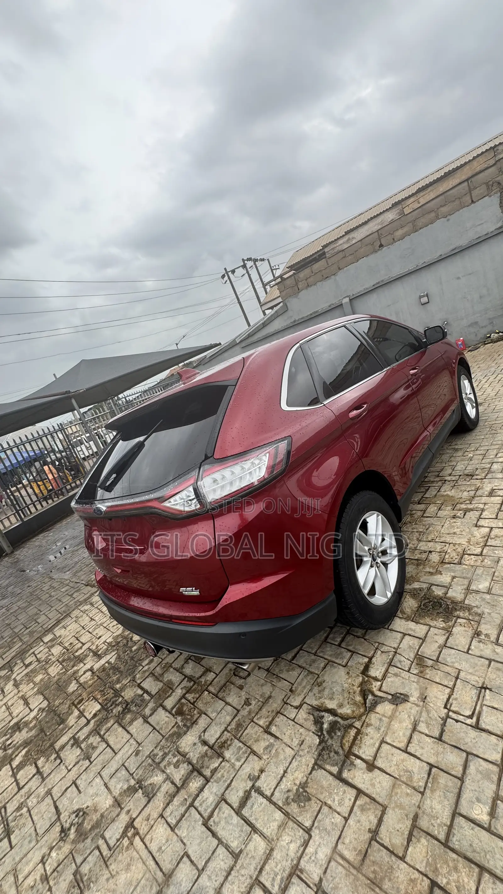 Ford Edge SEL 4dr SUV (2.0L 4cyl Turbo 6A) 2015 Red